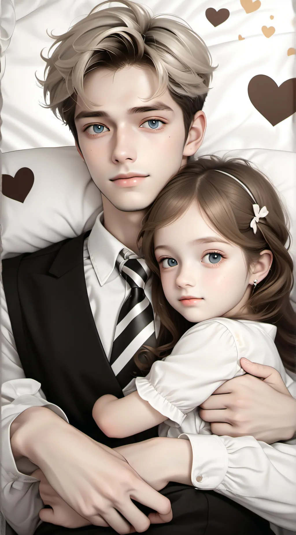 ai character: mom and dad background