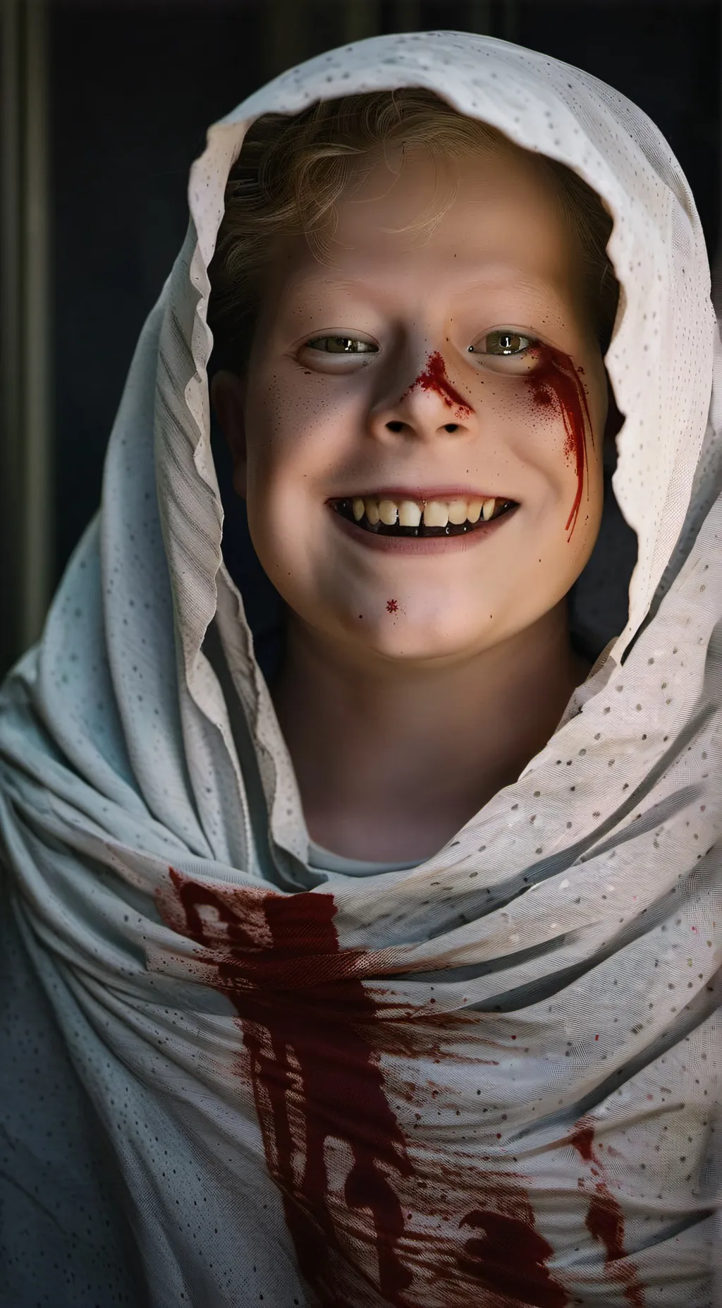 ai character: Ghost background