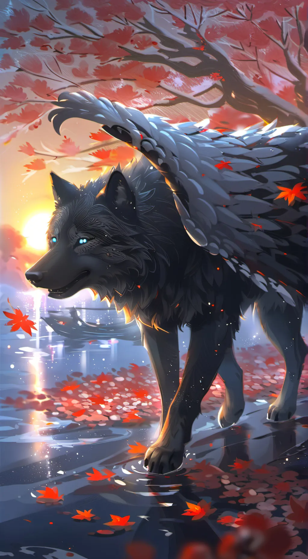 ai character: Leo background