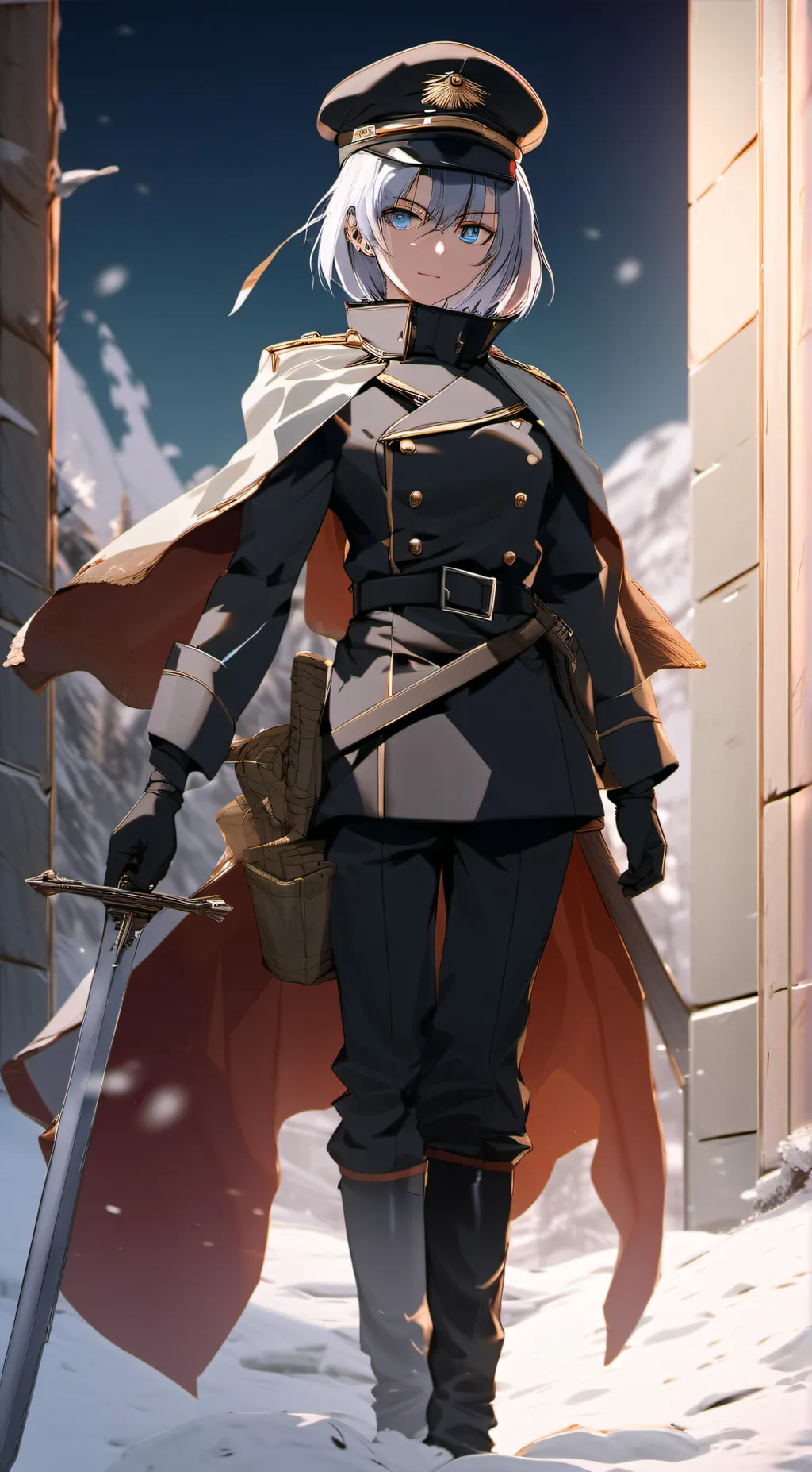 ai character: General lea background