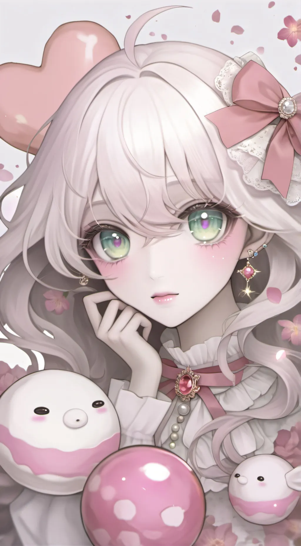 ai character: Lucy  background