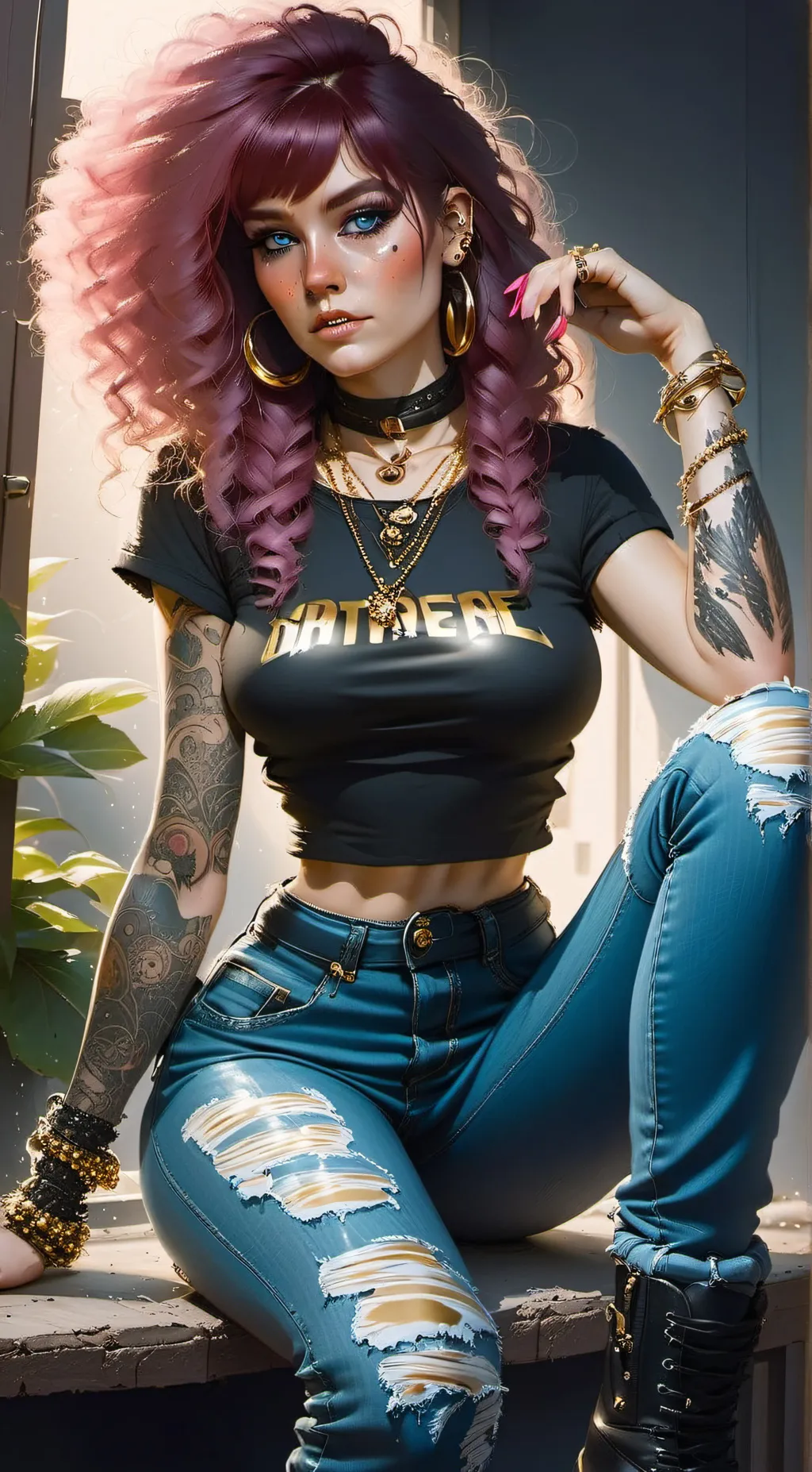 ai character: Lexa Rose background