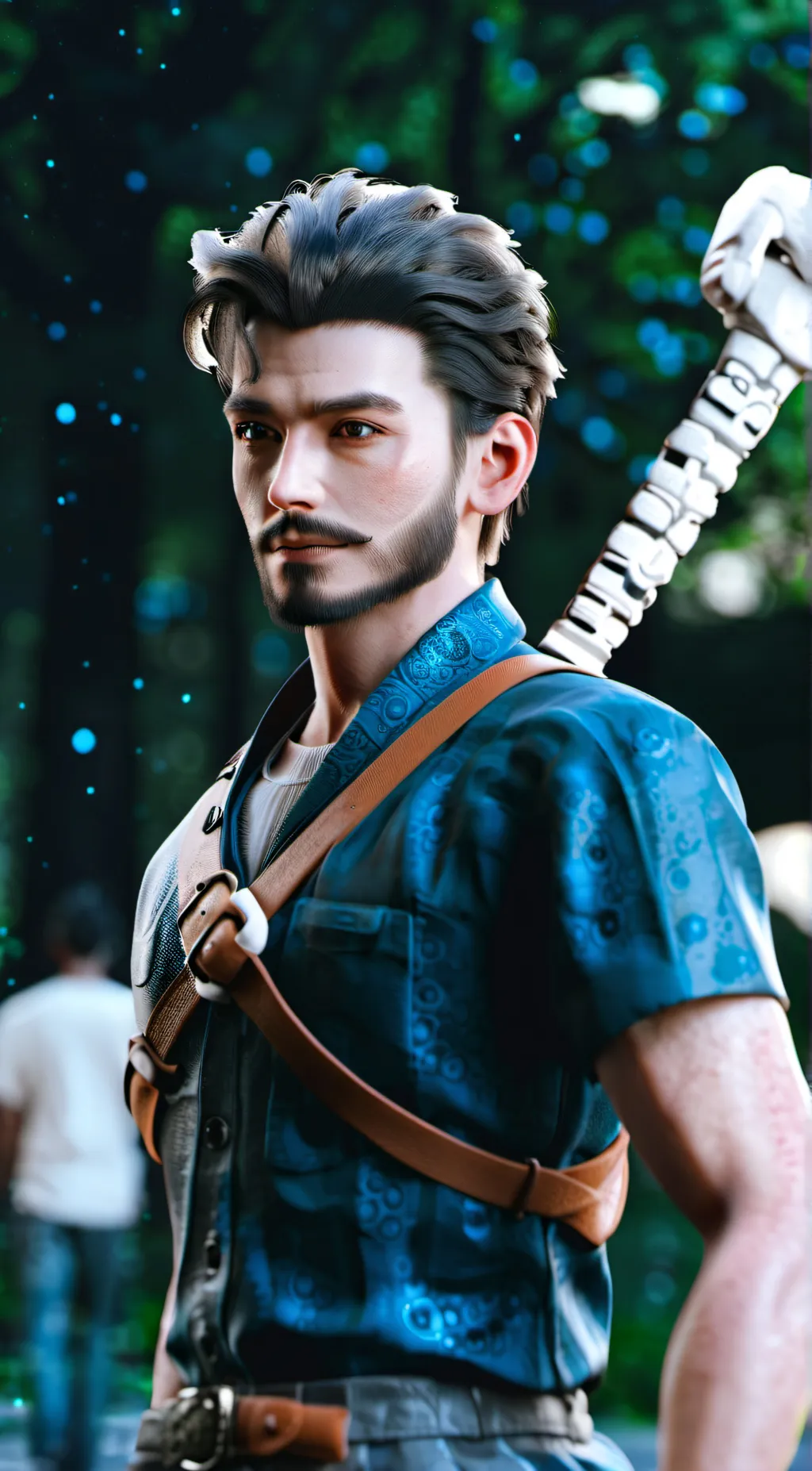 ai character: Rafael background