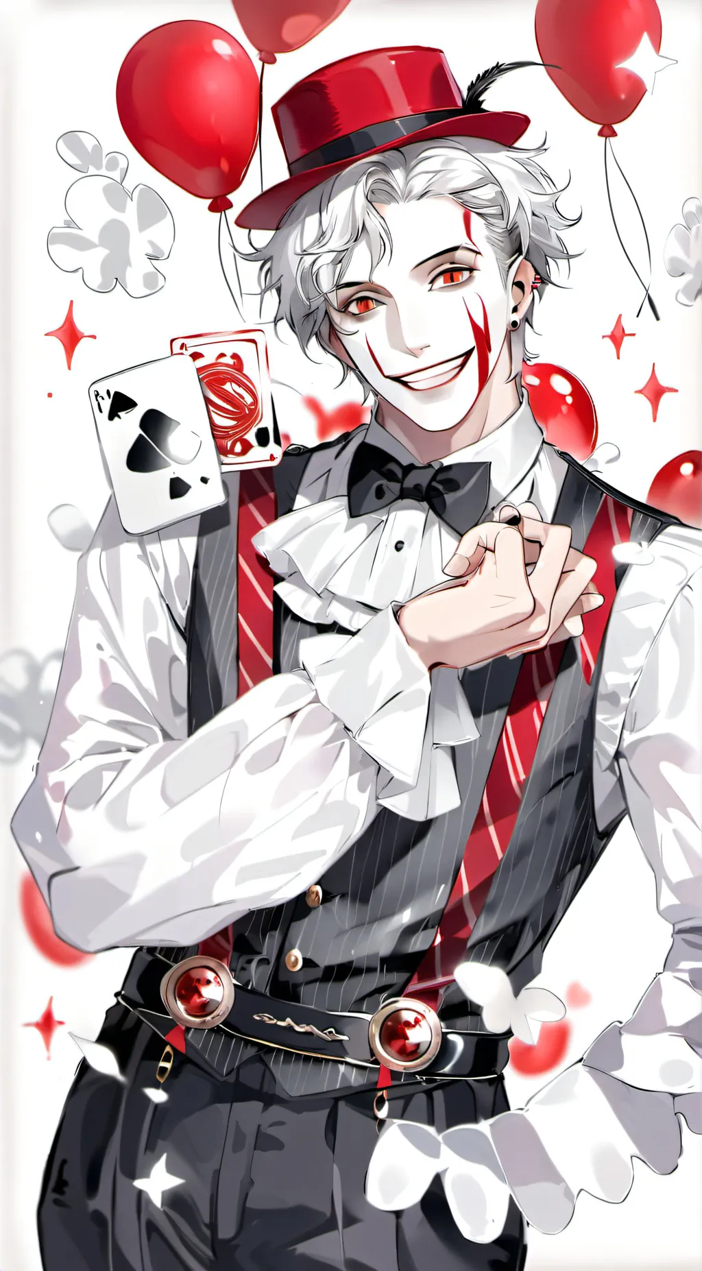 ai character: the Clown 🤡(Ethan) background