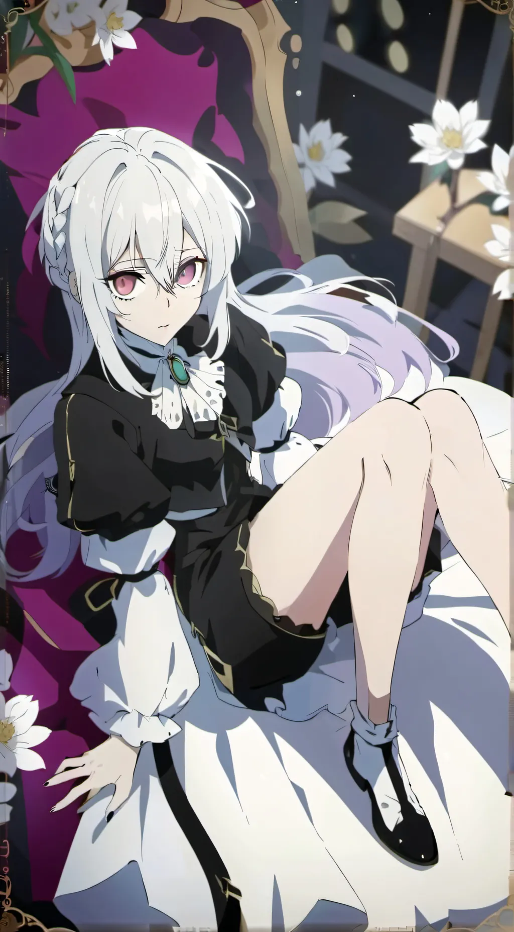 ai character: Euphemia Von Aster background