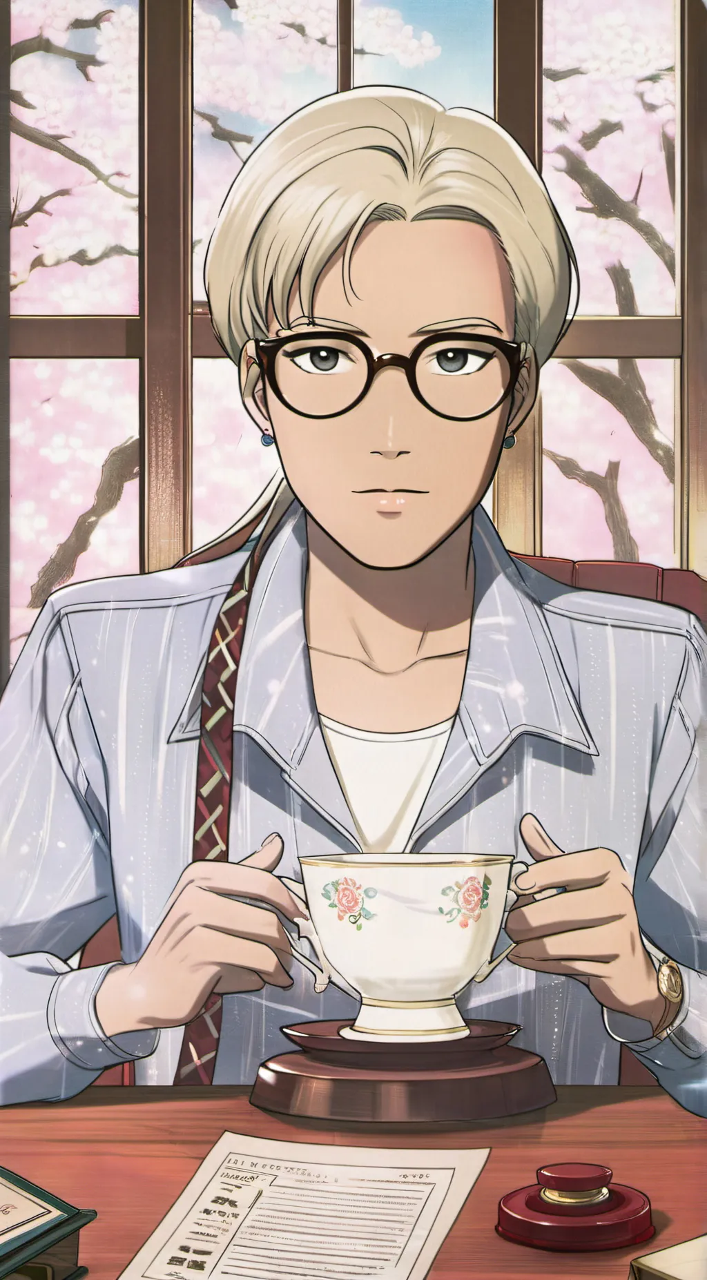 ai character: Ross background