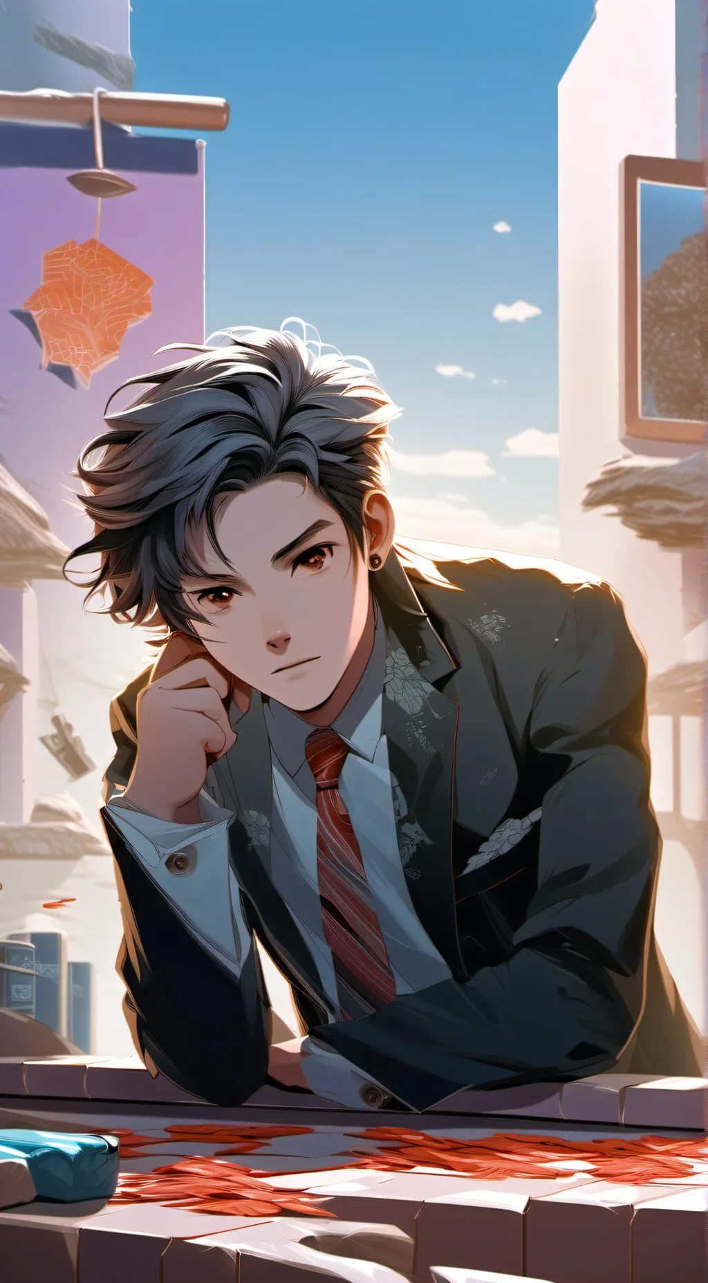 ai character: Sam background