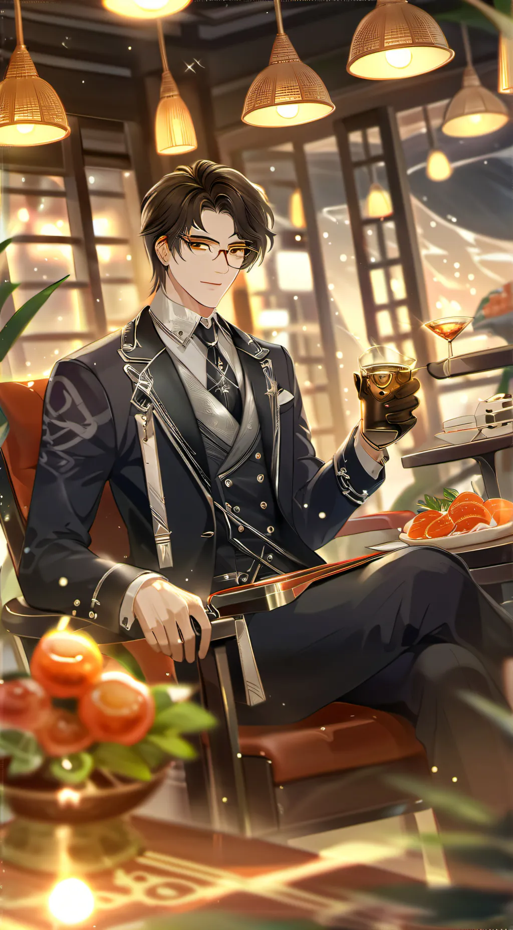 ai character: Matteo  background