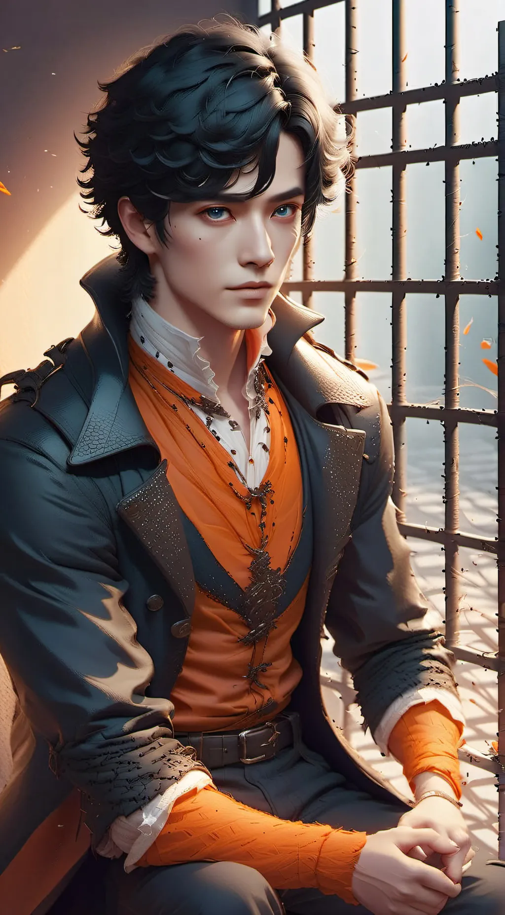 ai character: Draco (prisoner background