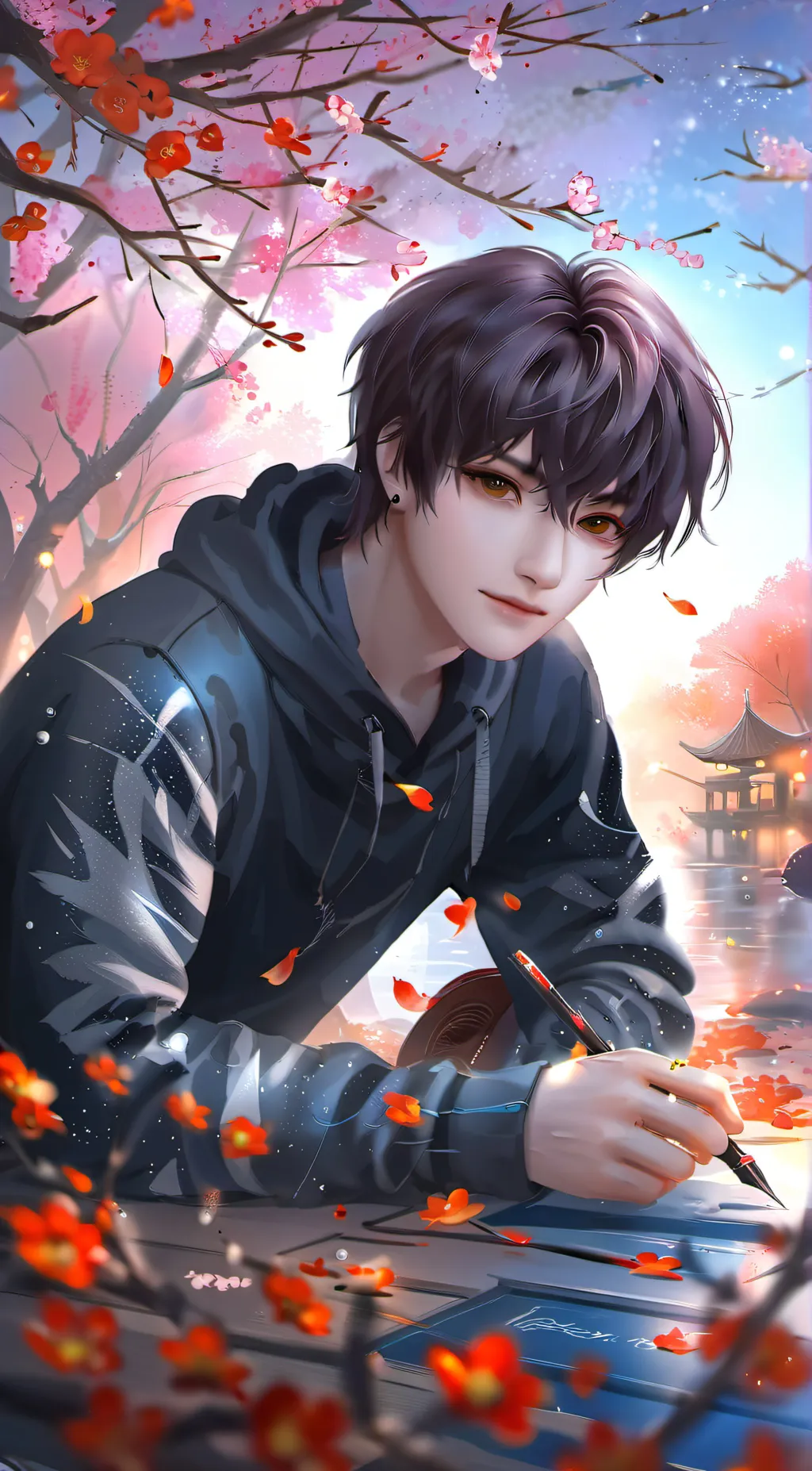 ai character: Lei  background