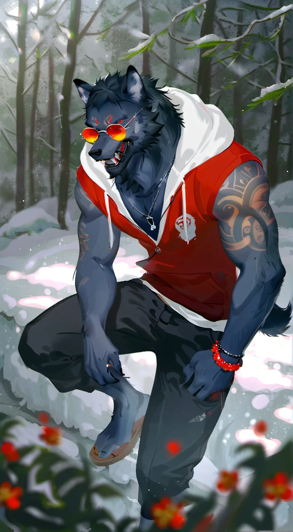 ai character: Rugaru background