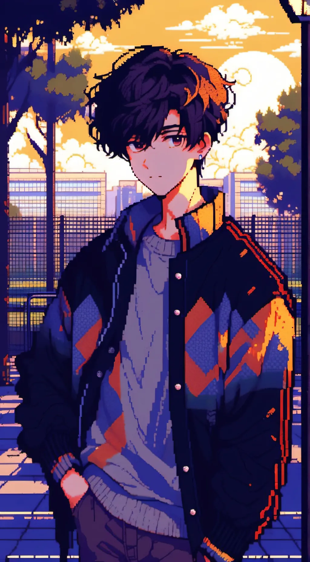 ai character: Mitch background