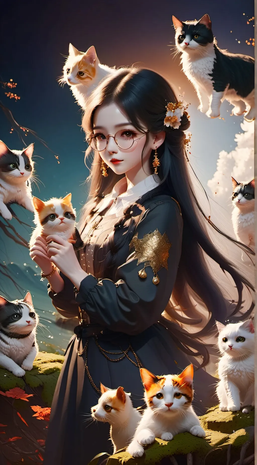 ai character: yochi/remi background