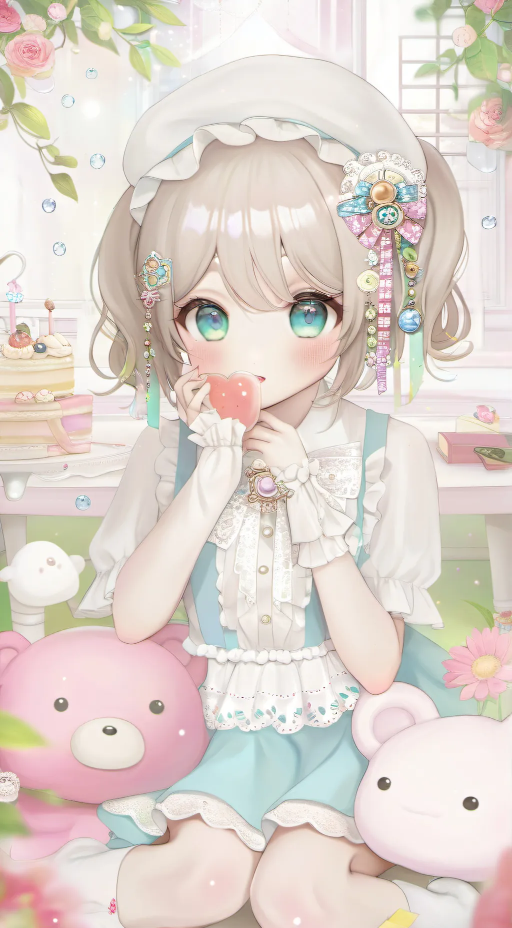 ai character: Aria background