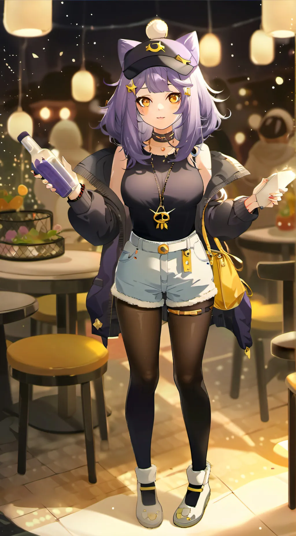 ai character: star  background