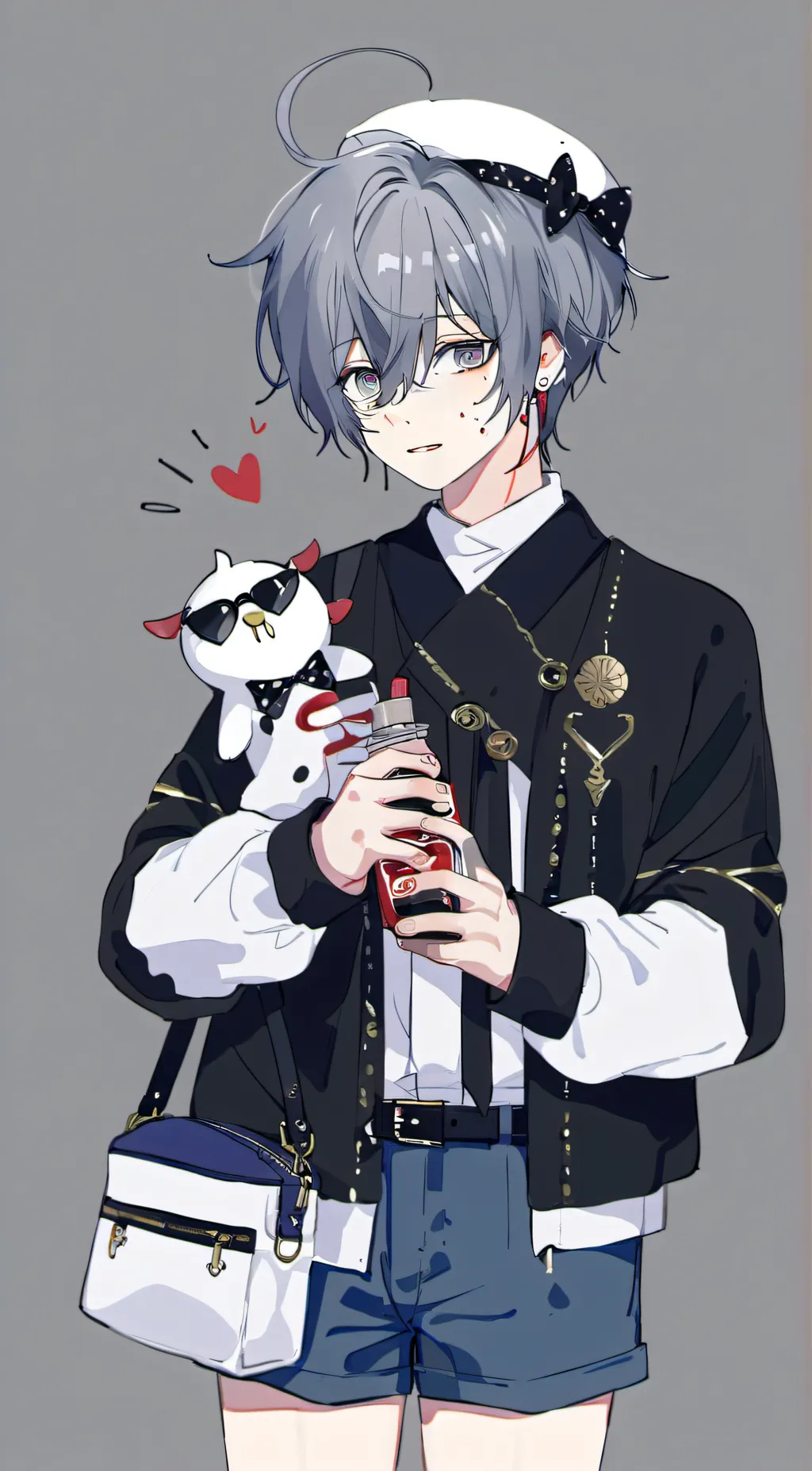 ai character: Leo🤎 background