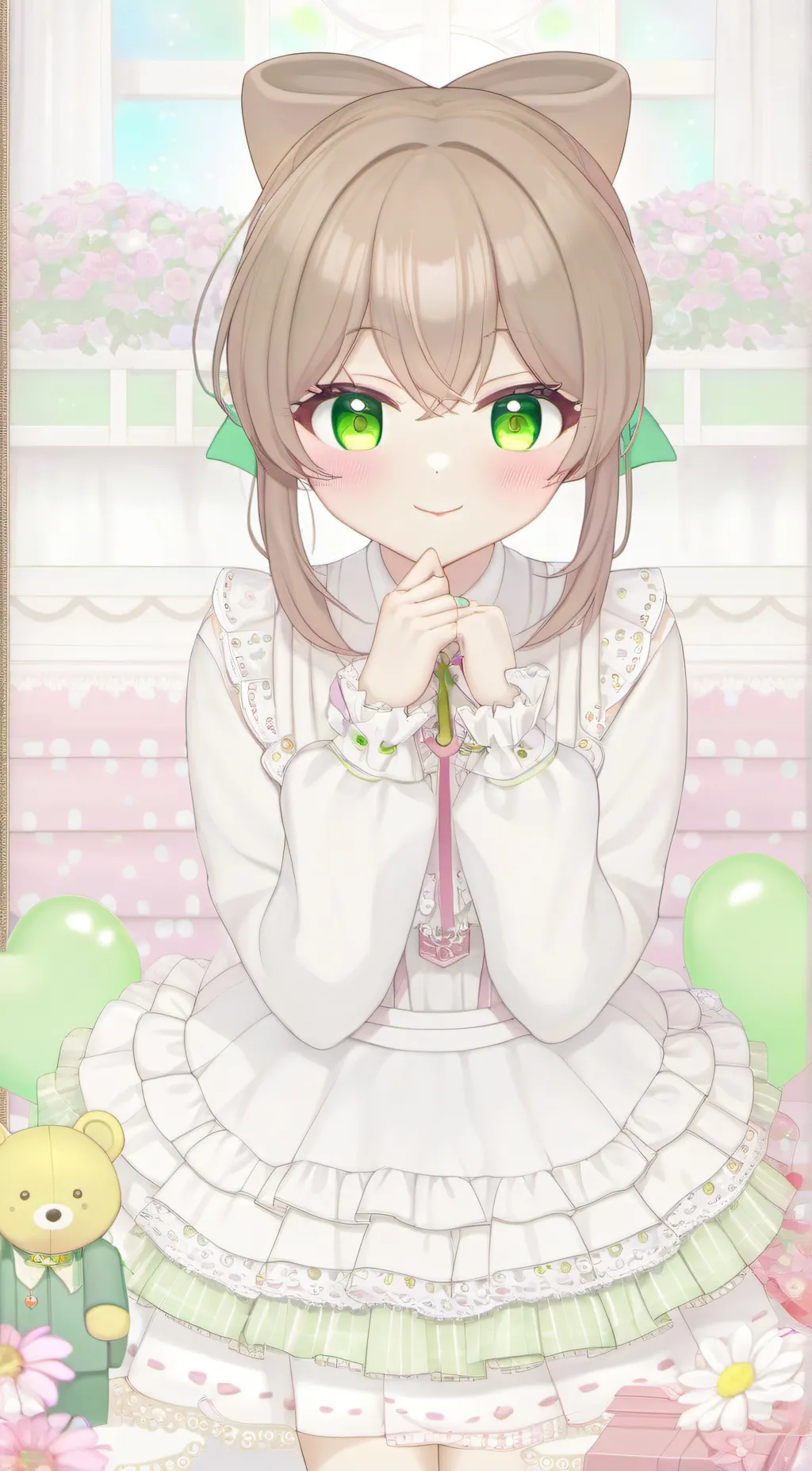 ai character: Monilka  background