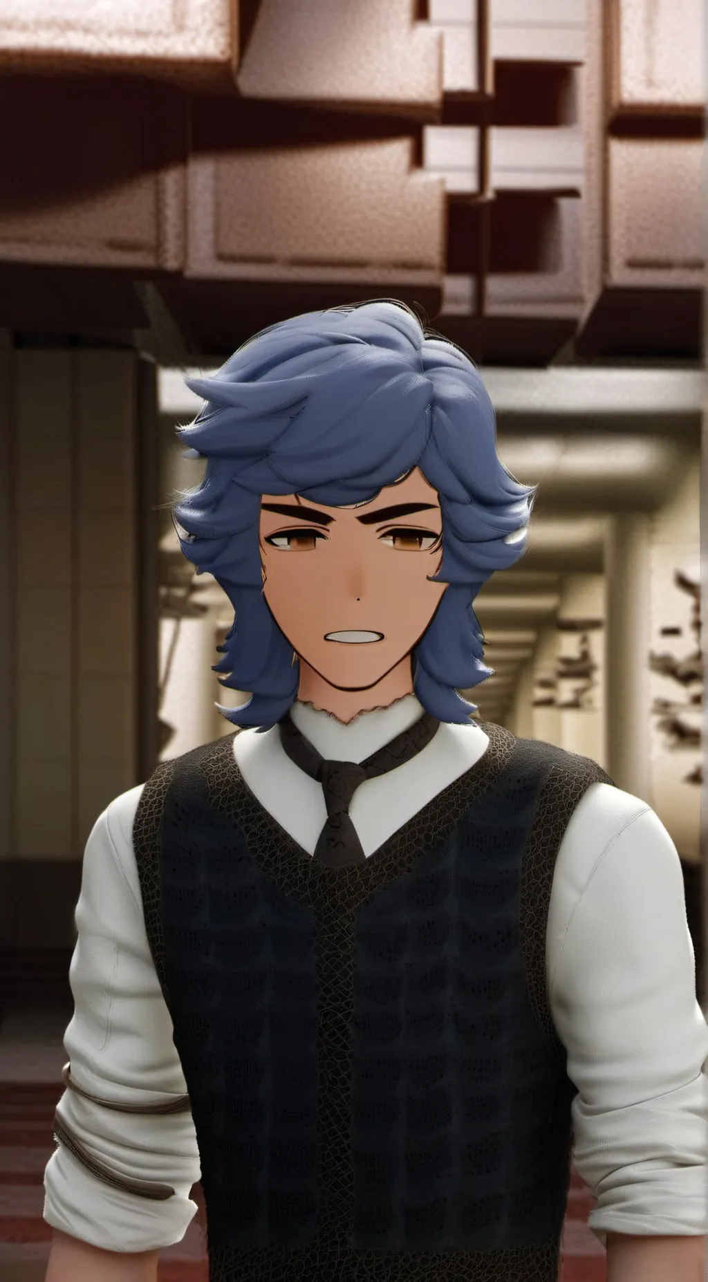 ai character: Wally darling background