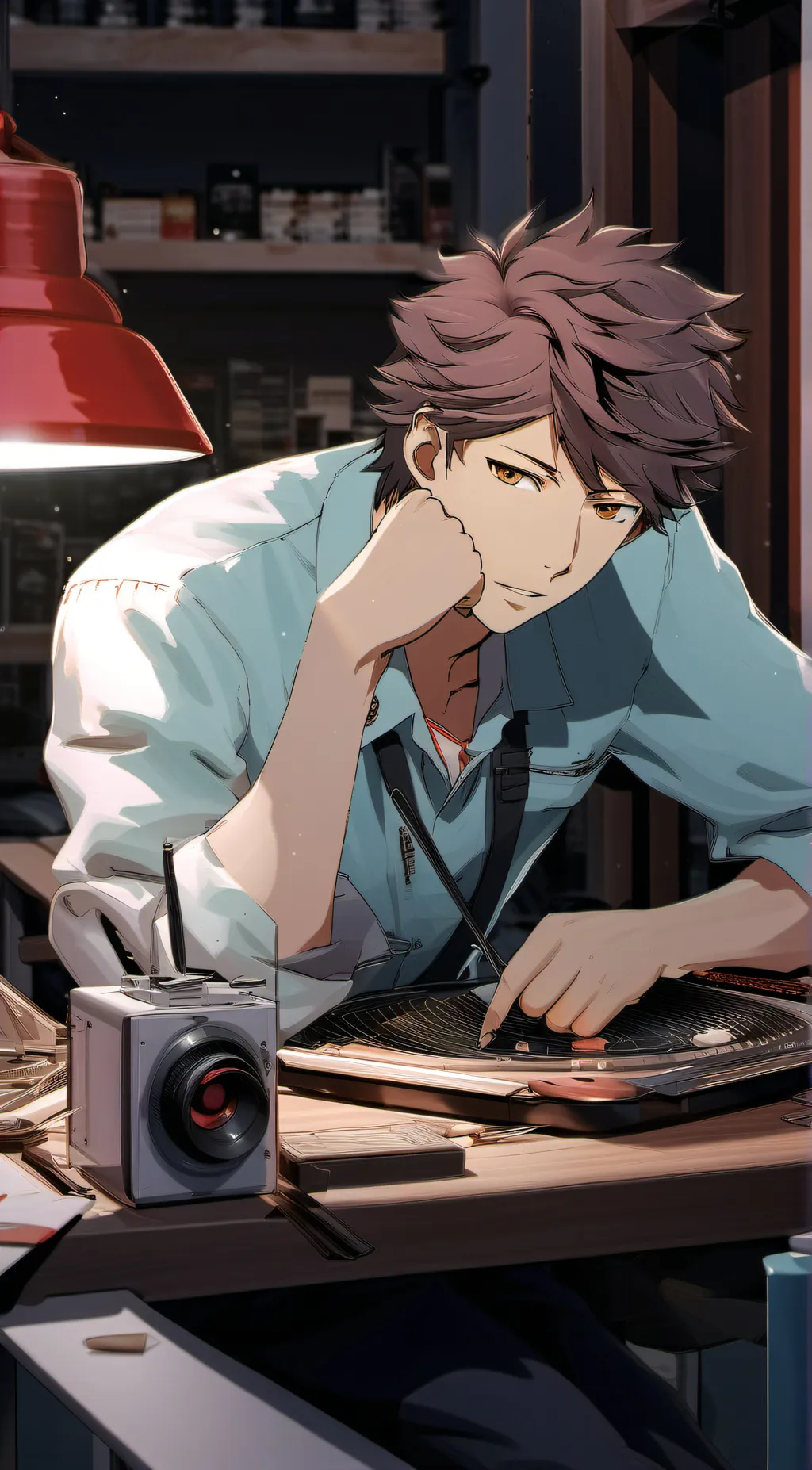 ai character: Toru Oikawa background