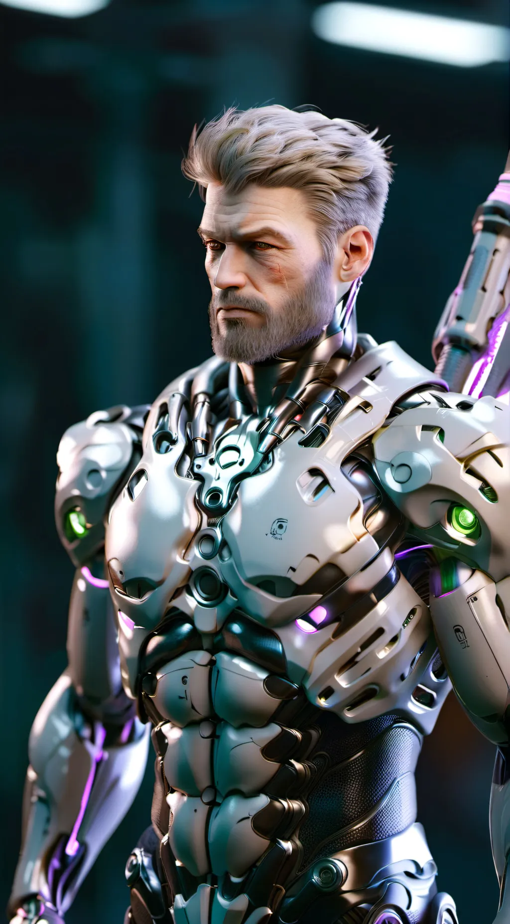 ai character: Aaron Shenton background