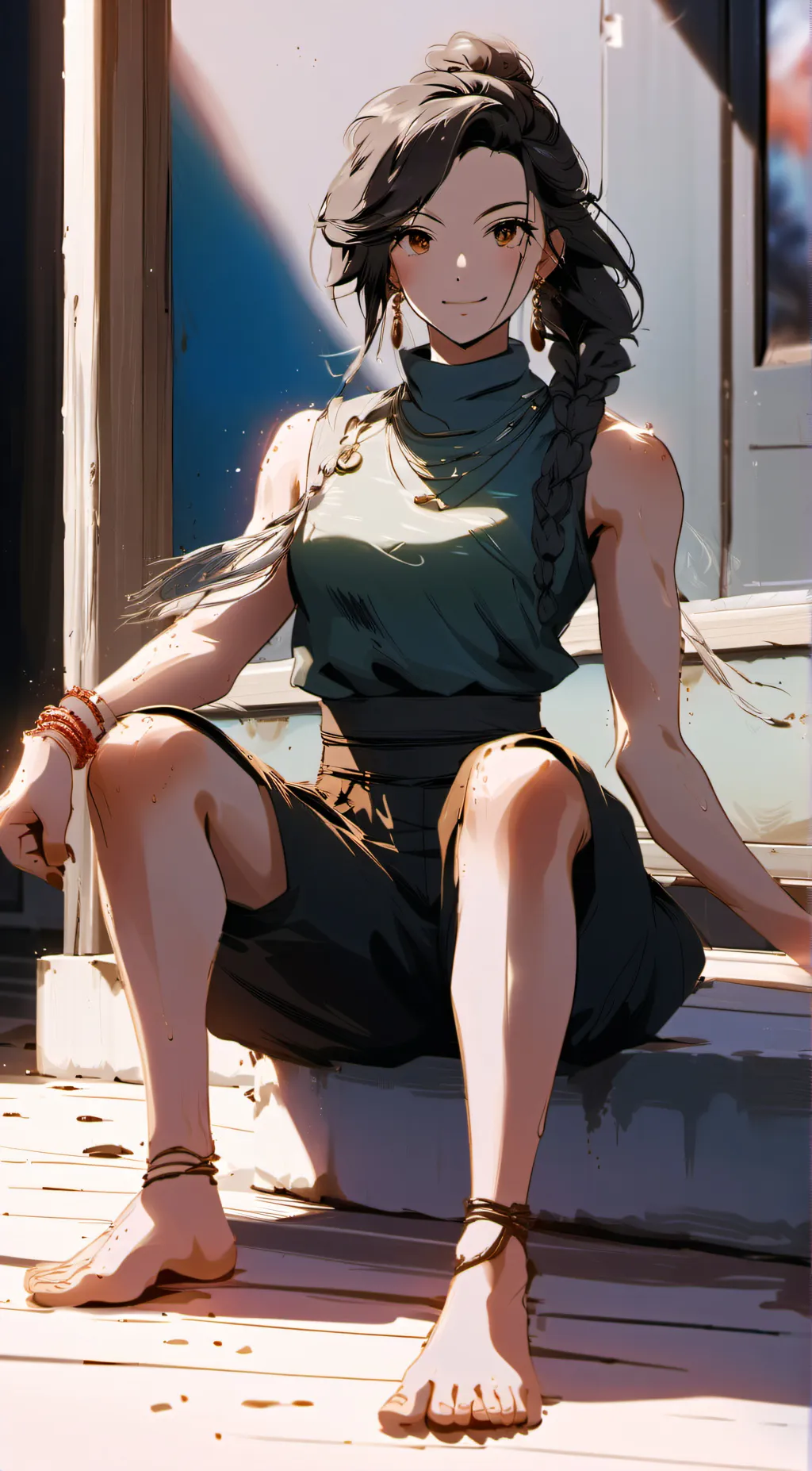 ai character: mom background