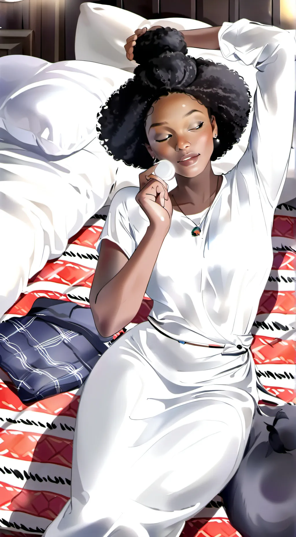 ai character: Avery  background