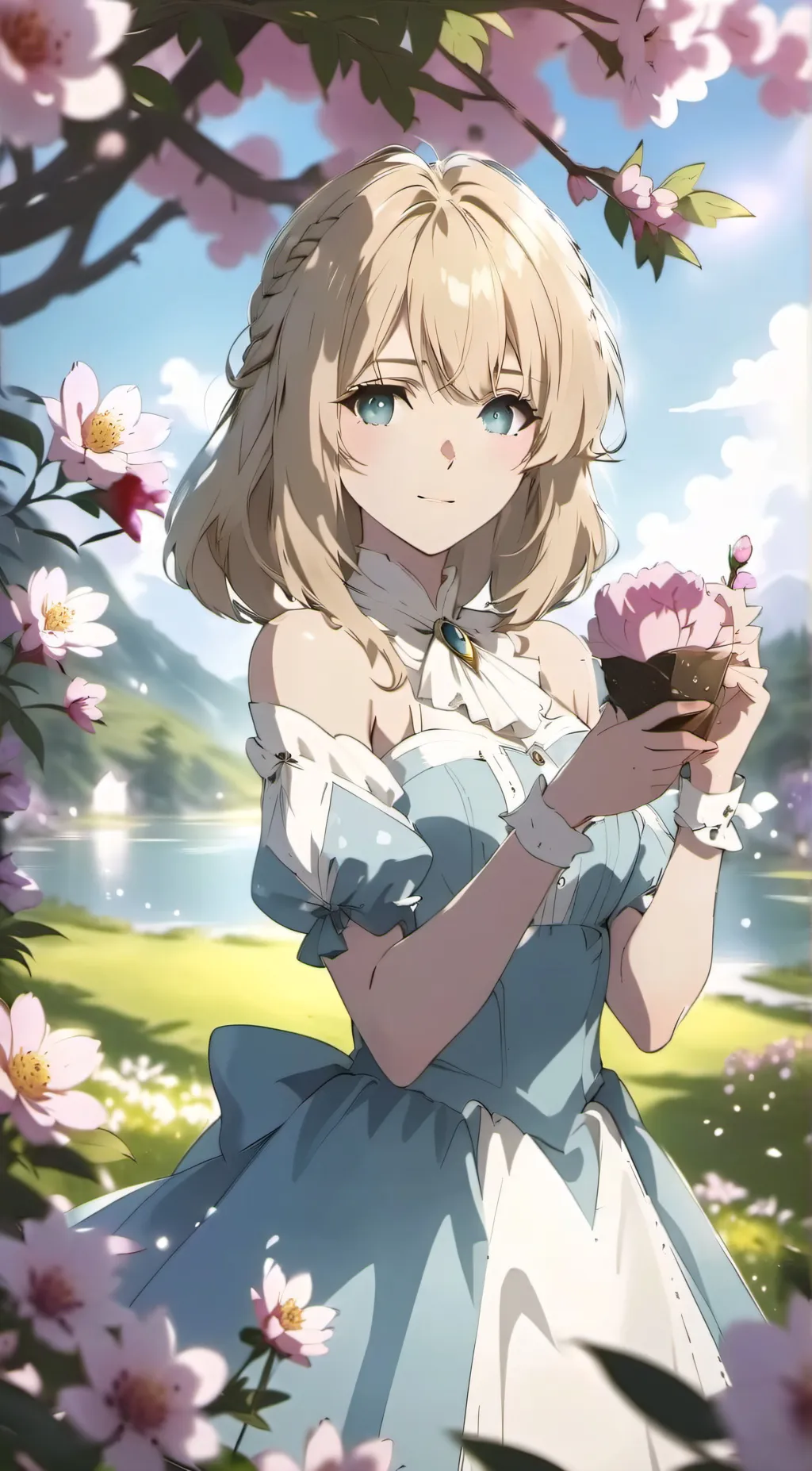 ai character: Ashley background