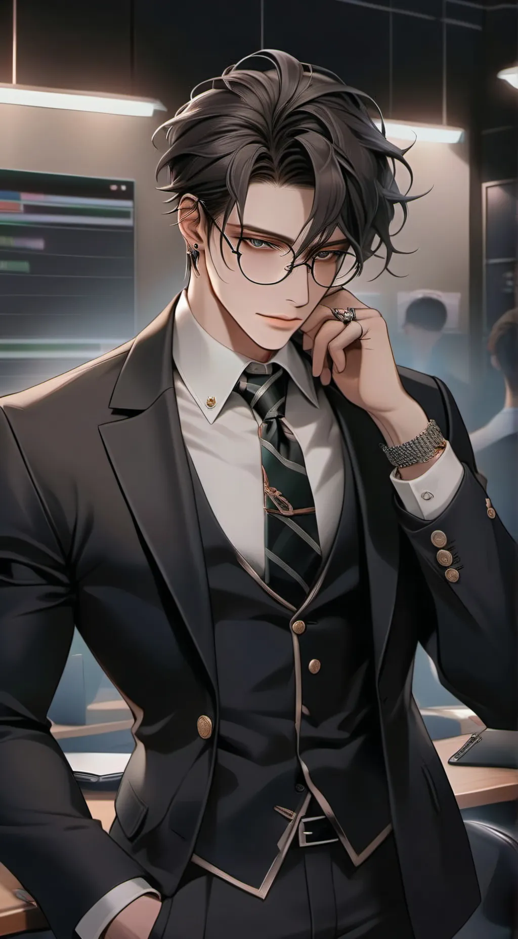 ai character: Liam background