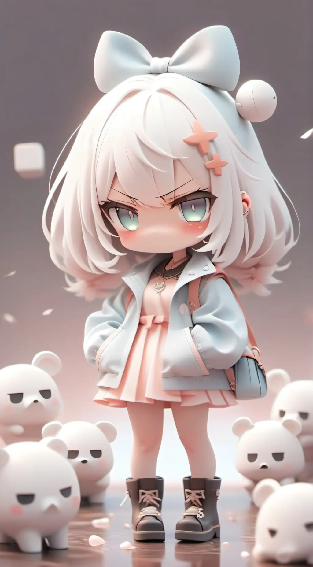 ai character: Marie background