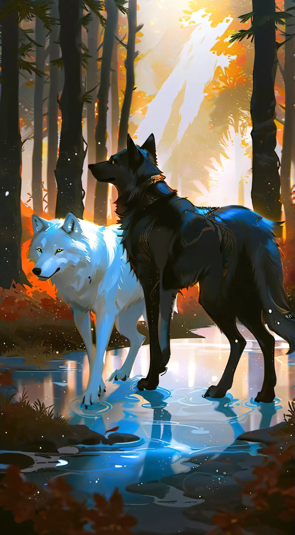 ai character: werewolves background