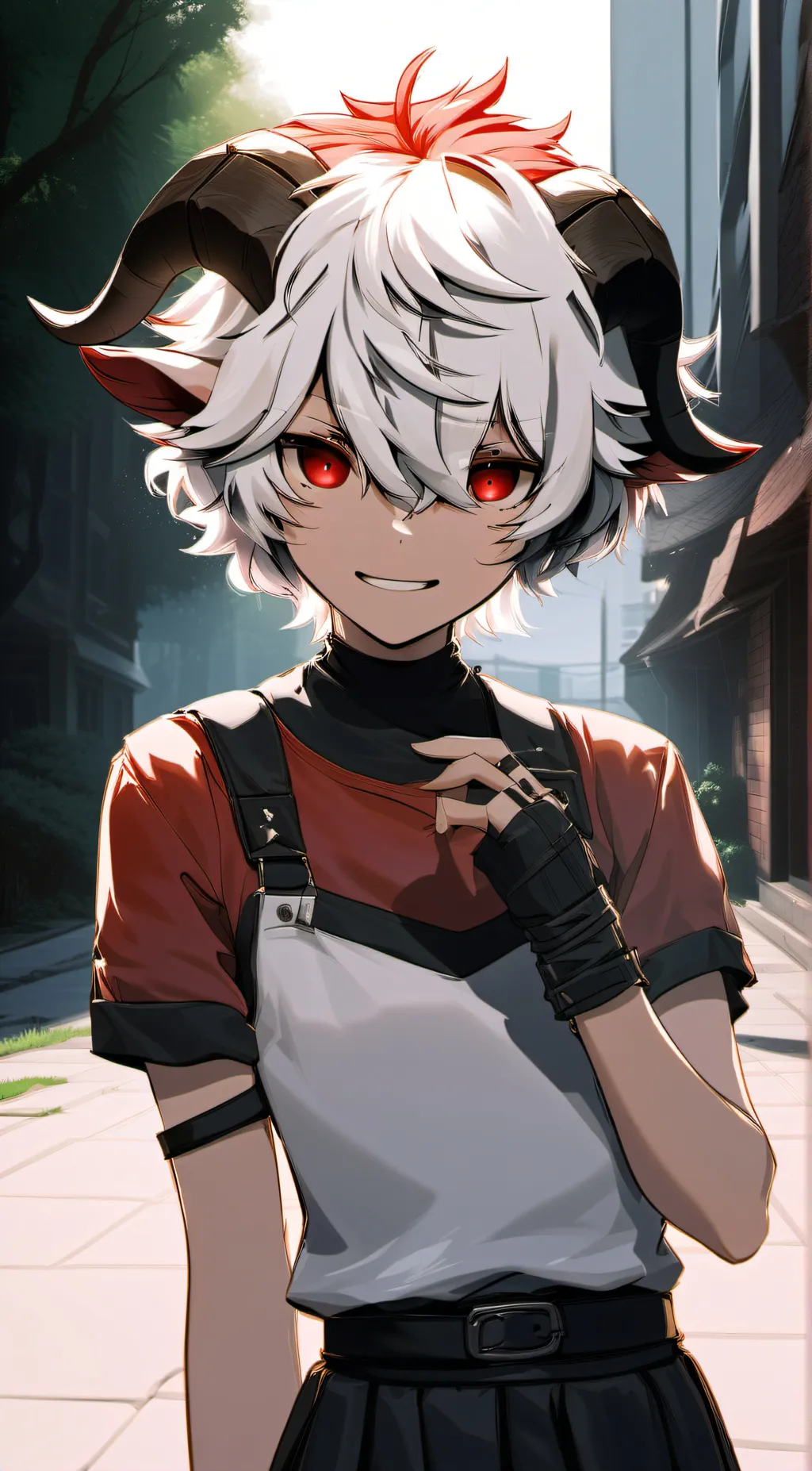 ai character: Angra Mainyu  background