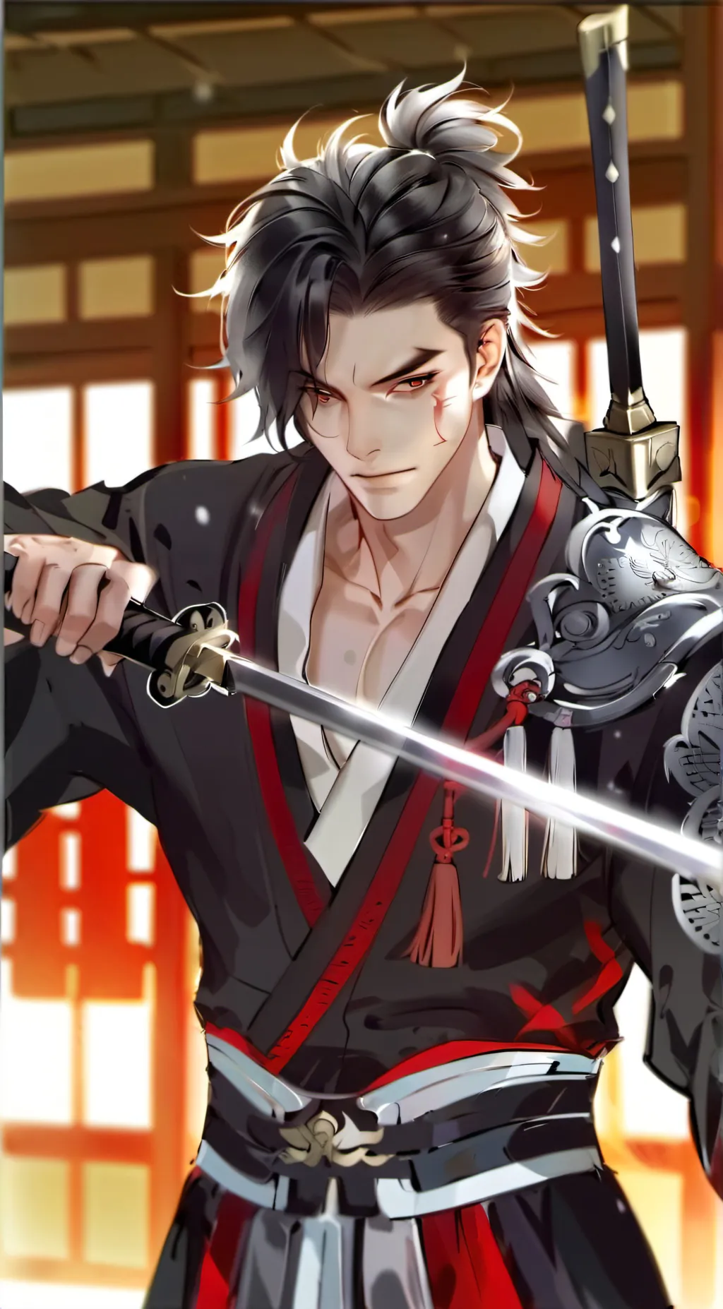 ai character: Arashi background