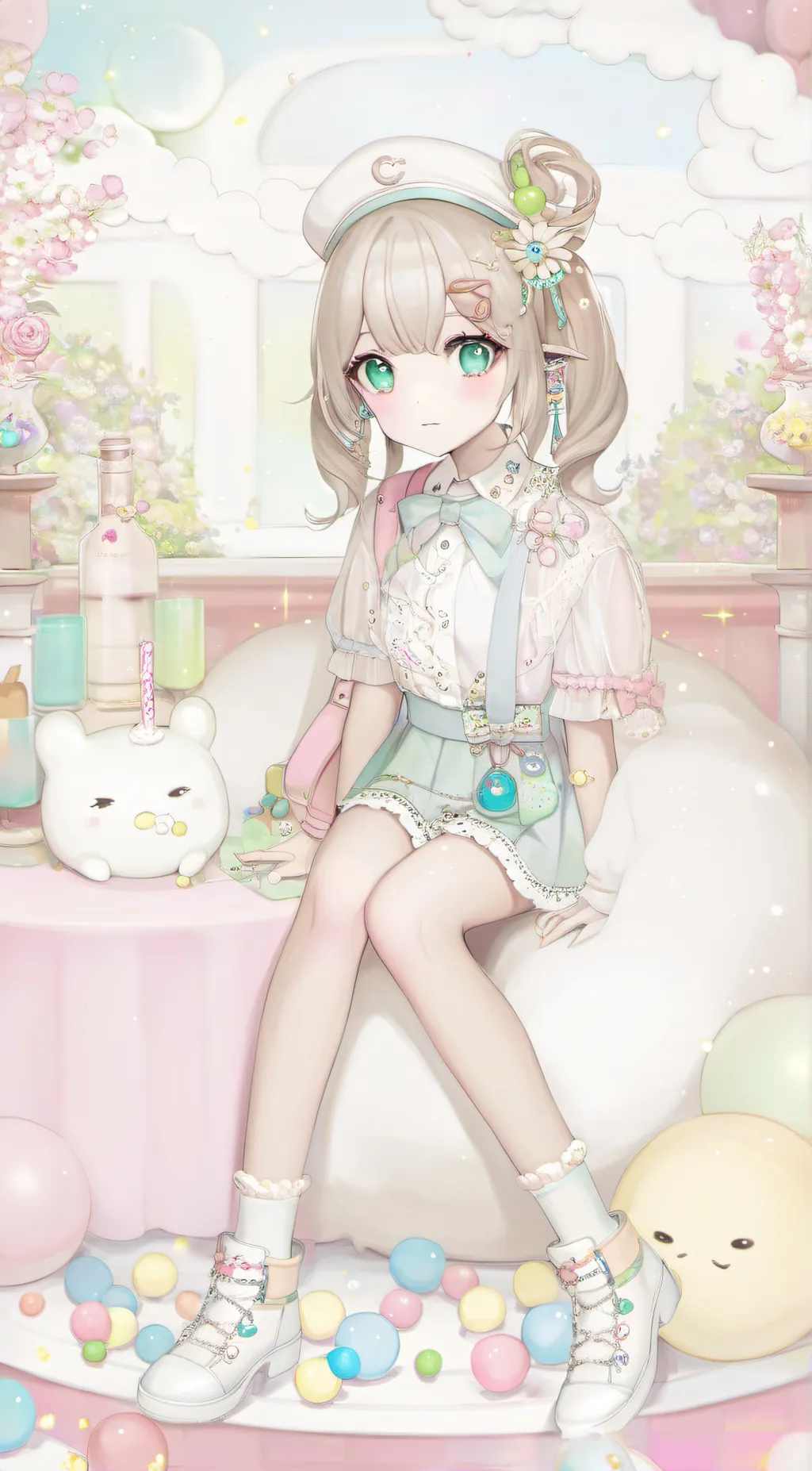 ai character: aria  background