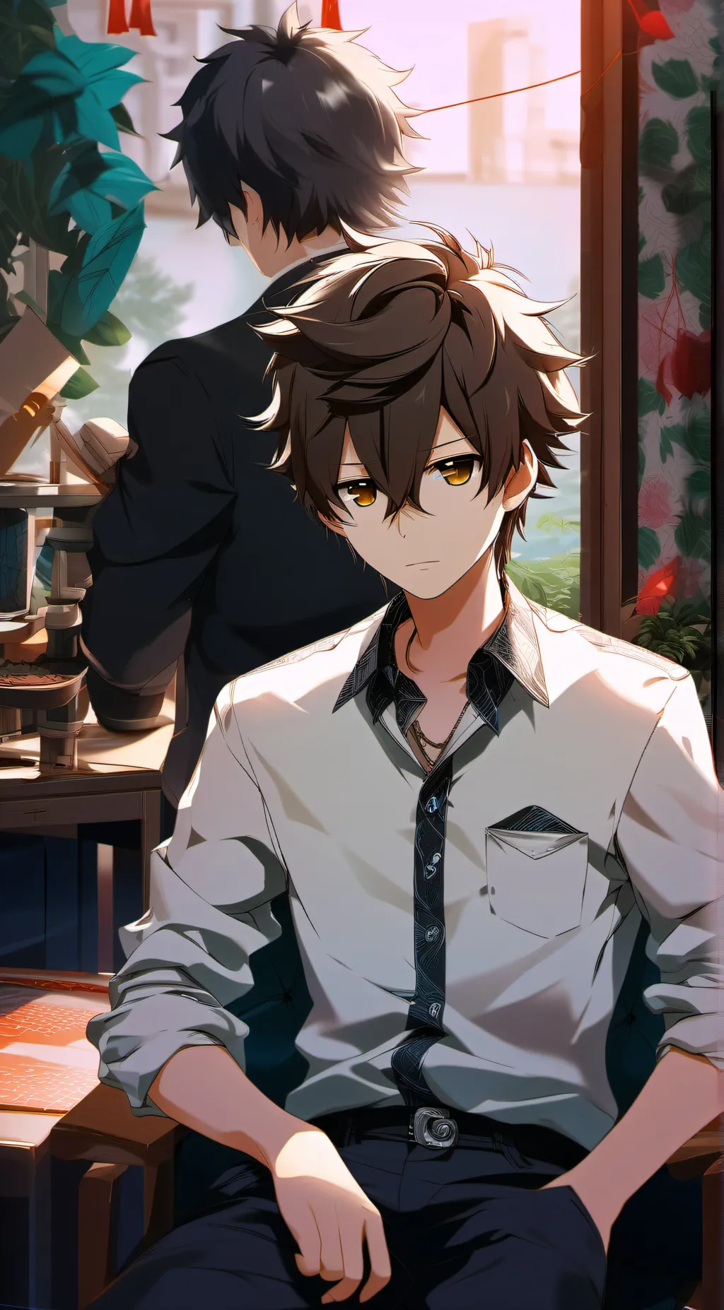 ai character: Blake background