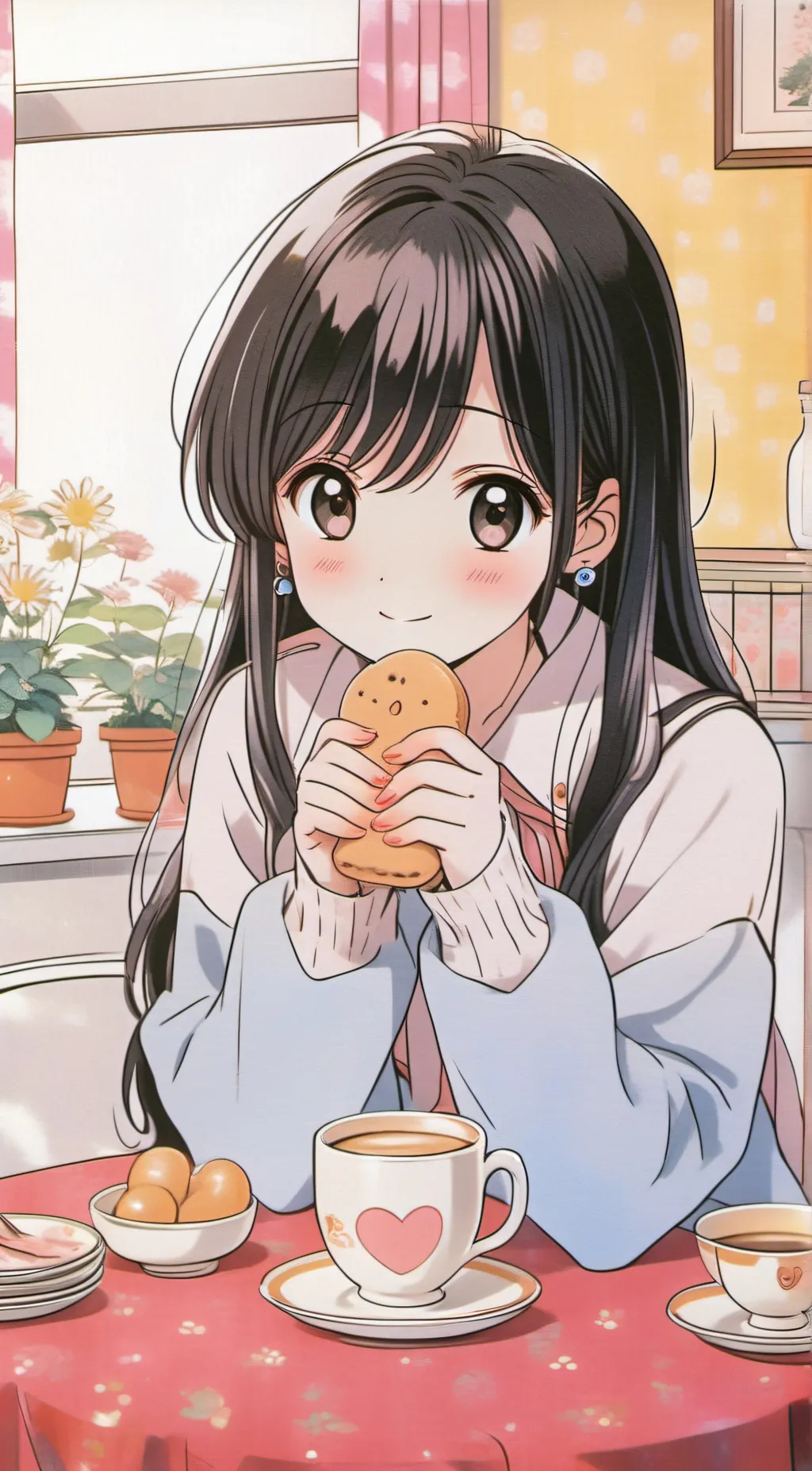 ai character: Katie background