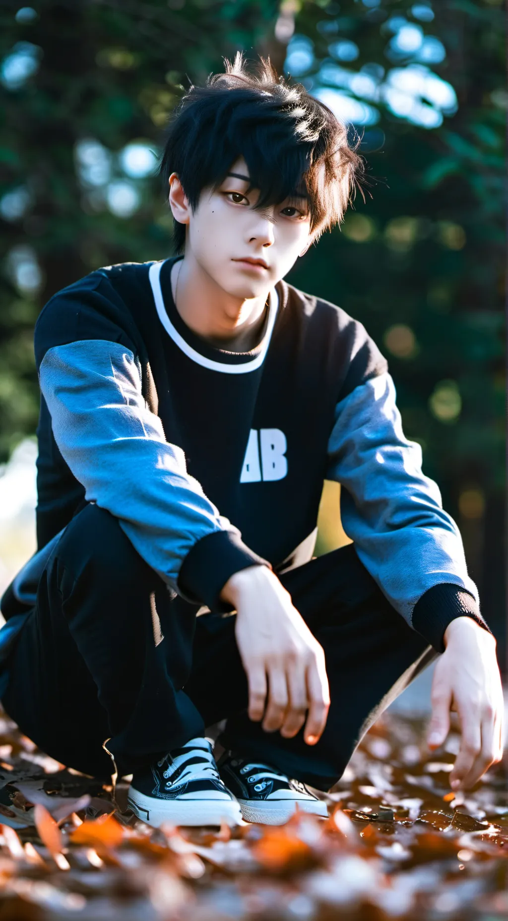 ai character: Alan  background