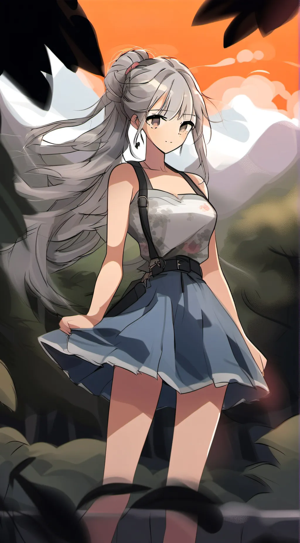 ai character: Cinnamonroll background