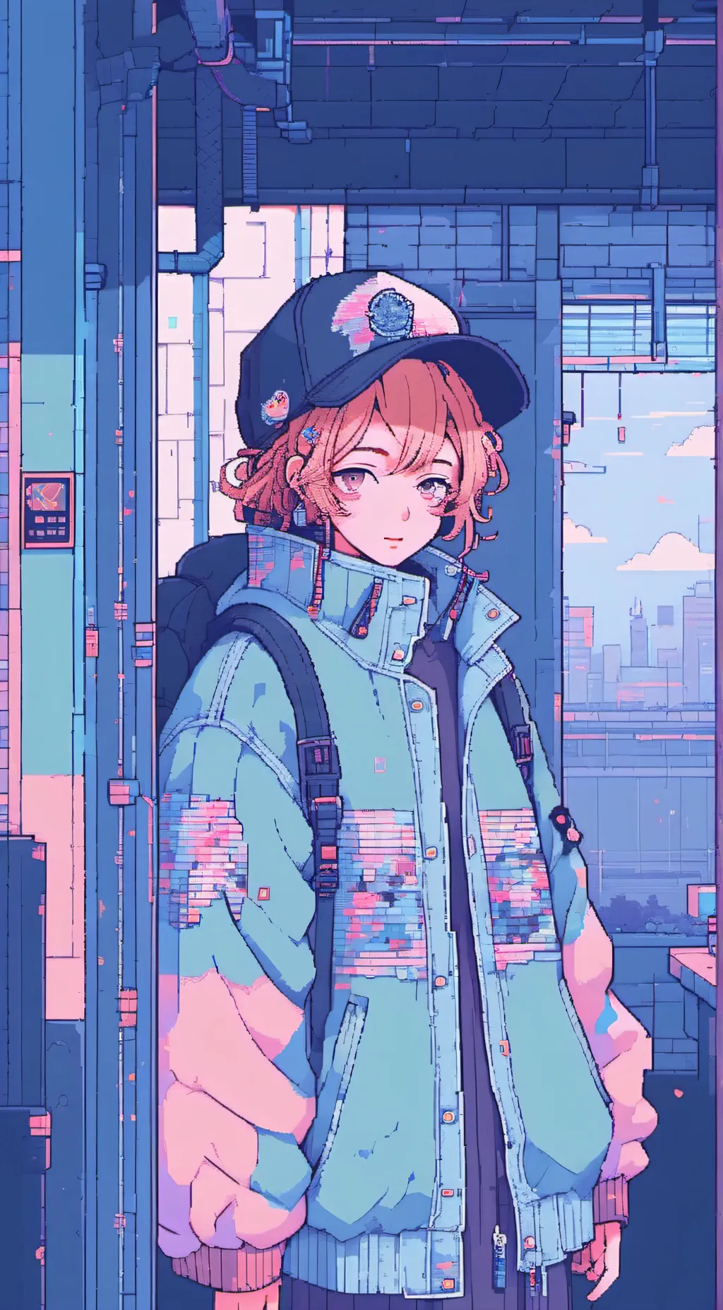 ai character: Xavier  background