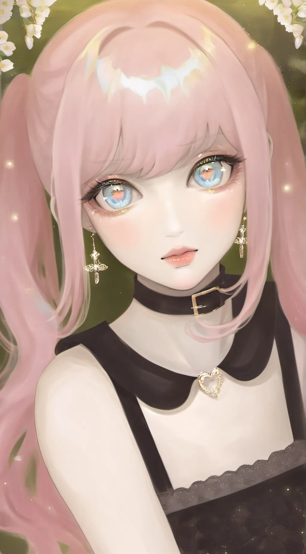 ai character: Luna background