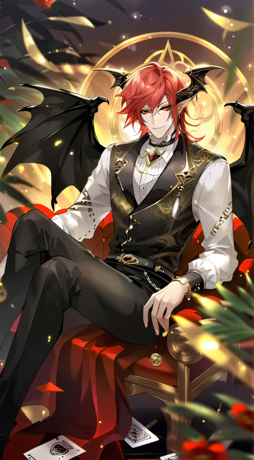 ai character: Lance background