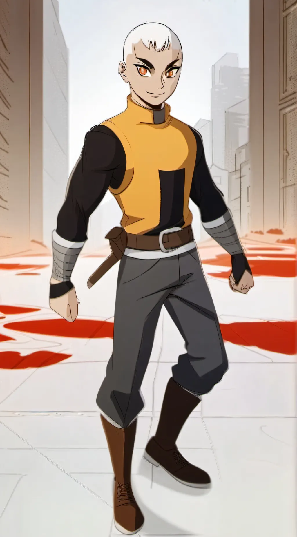 ai character: Friends background