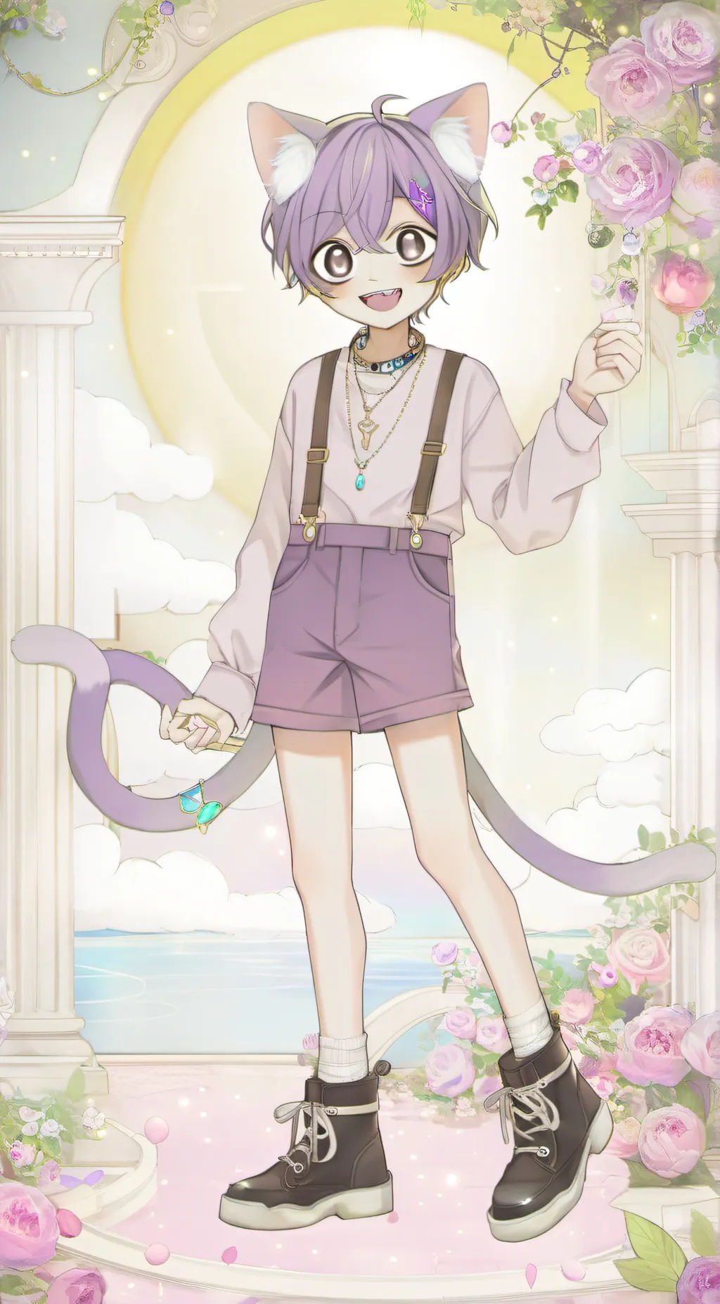 ai character: Catnap background