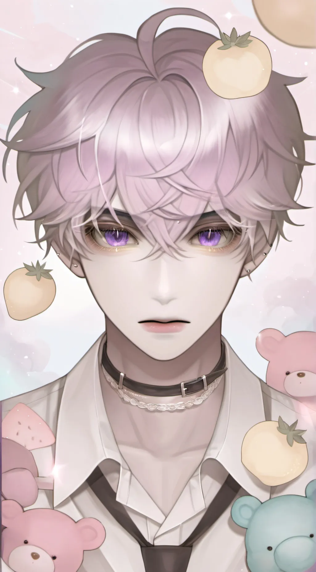 ai character: Murasaki background