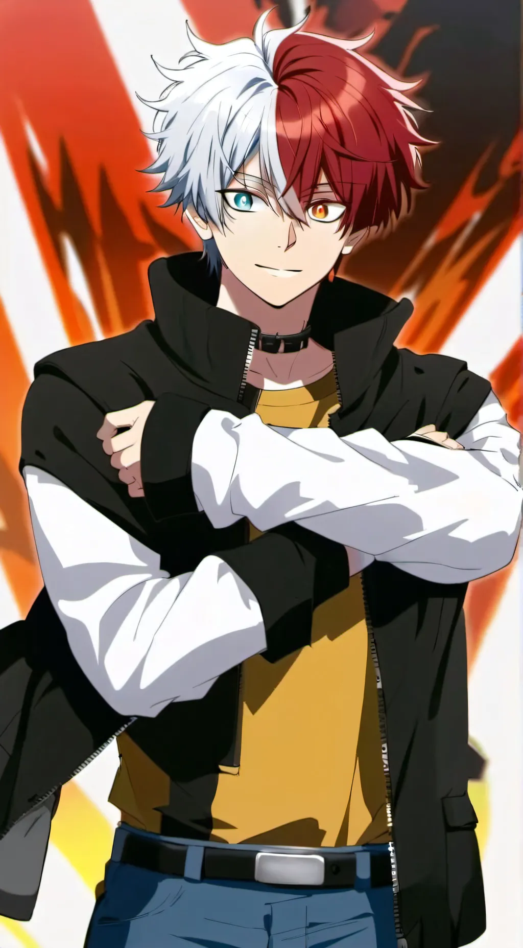 ai character: Todoroki background