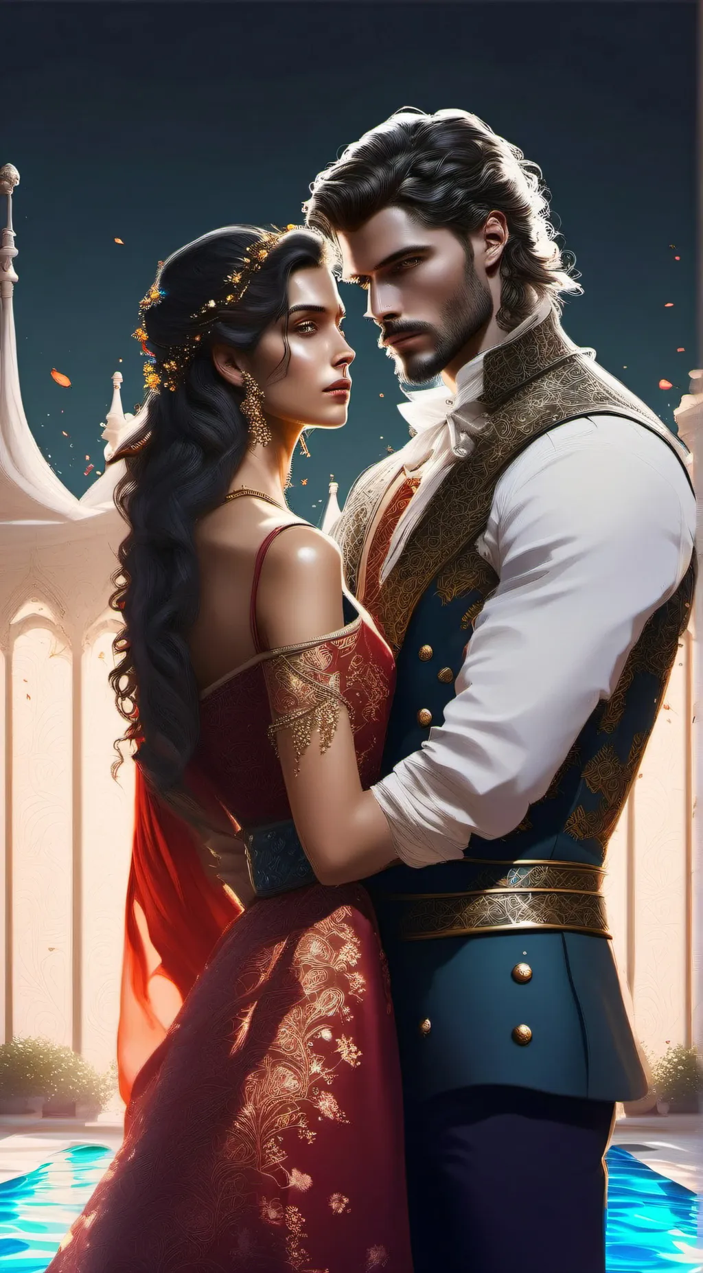 ai character: Rhys Larrson background