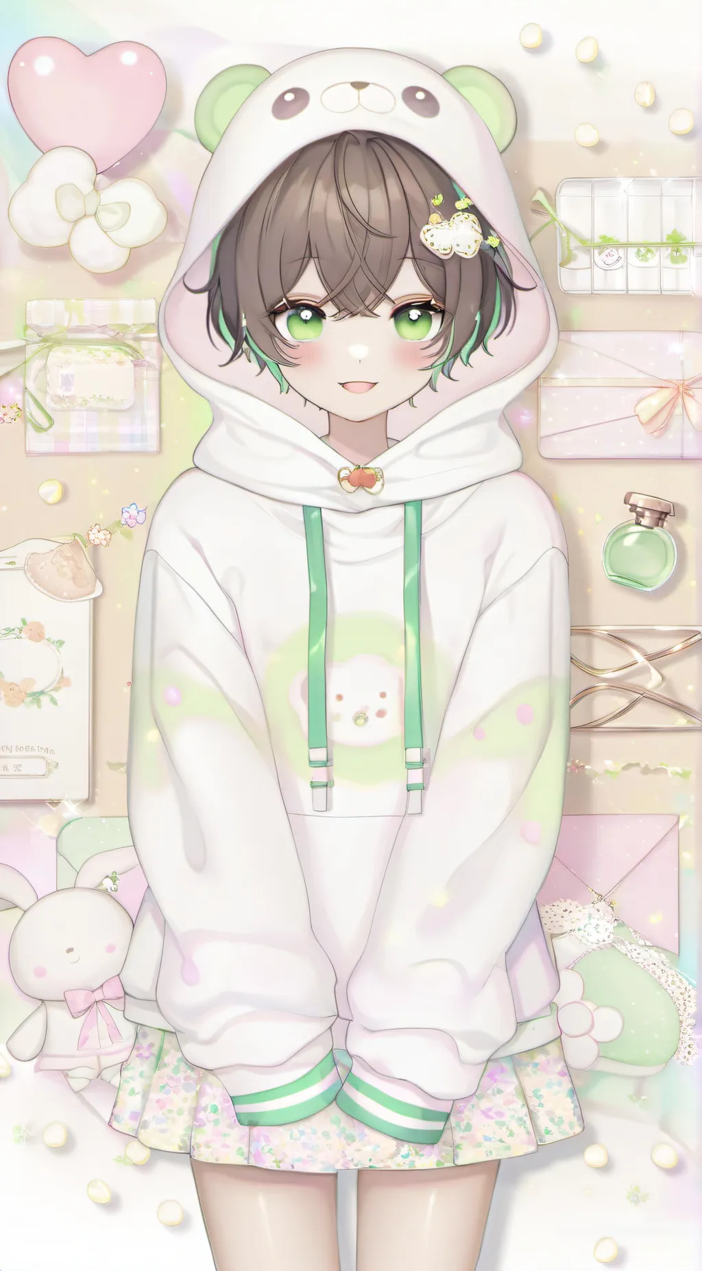 ai character: 💖Ozzie💖 background