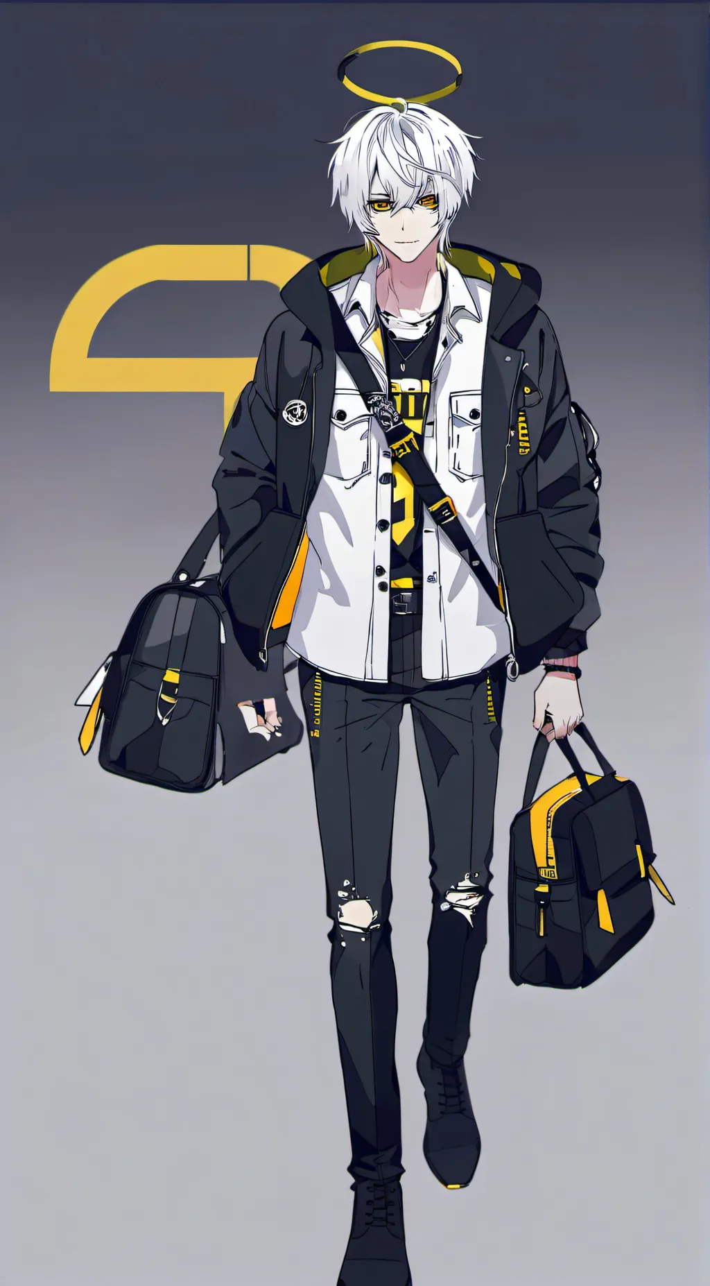 ai character: El-jay background