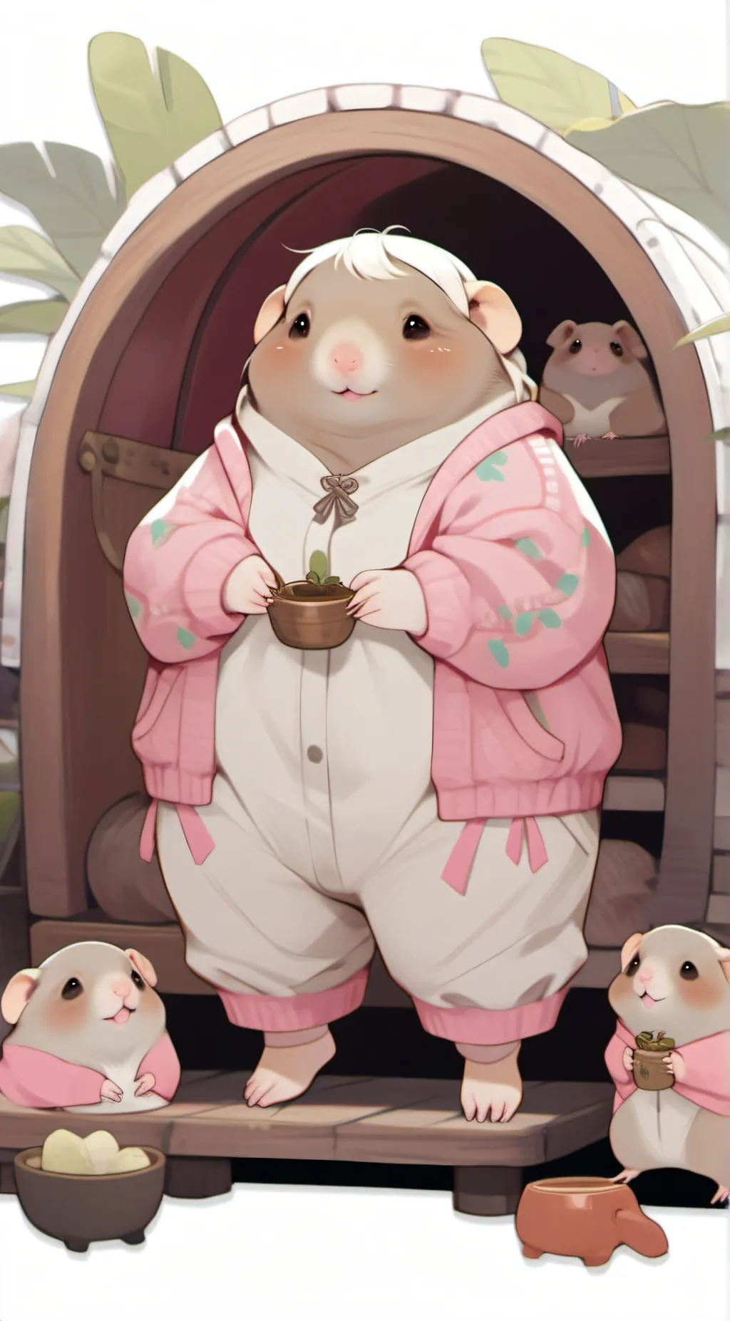 ai character: Susy miss mole rat background