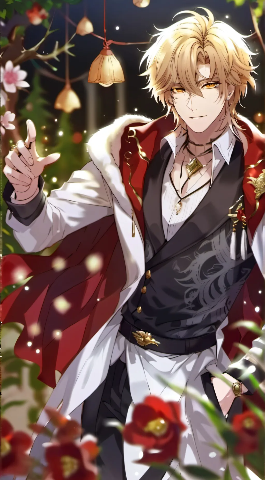 ai character: Vegas background