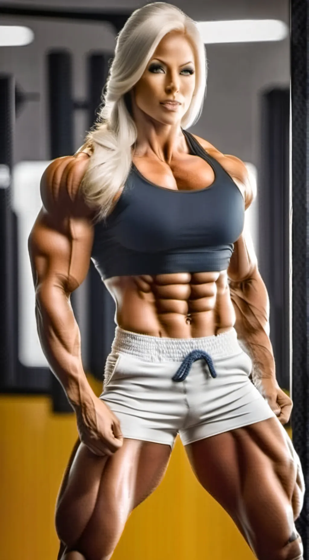 ai character: amber background